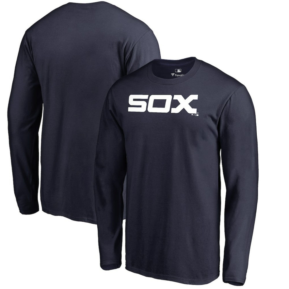 Chicago White Sox Cooperstown Collection Wahconah Long Sleeve T-Shirt Navy