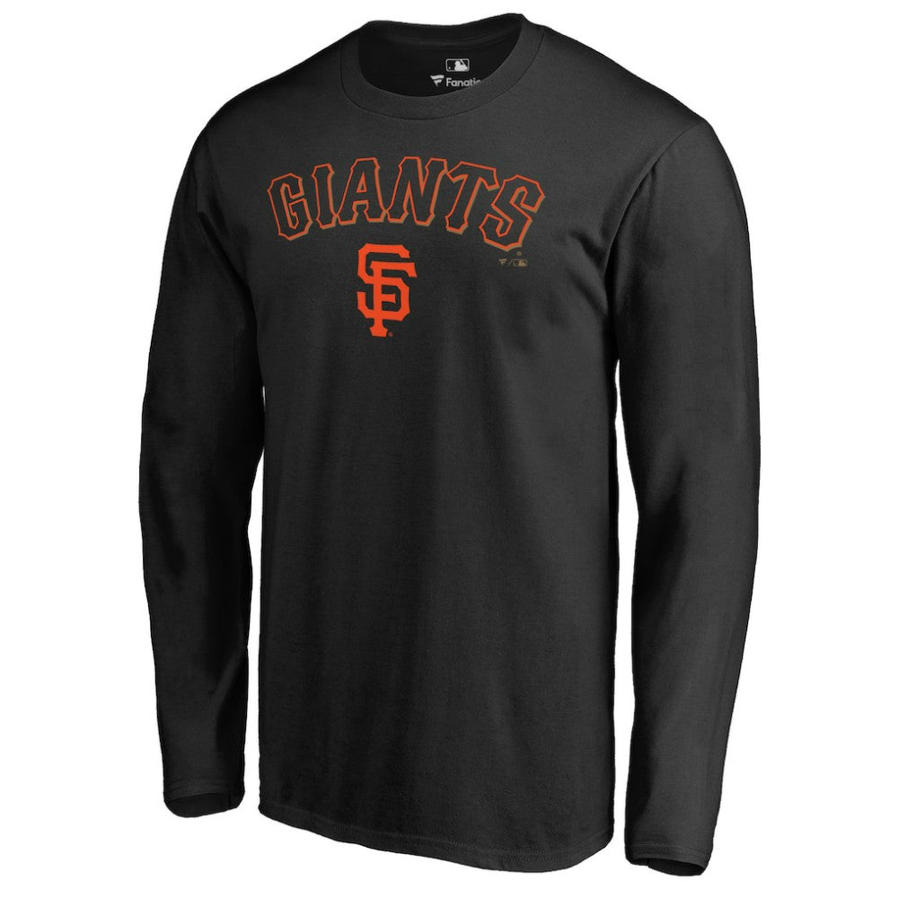 San Francisco Giants Team Lockup Long Sleeve T-Shirt Black