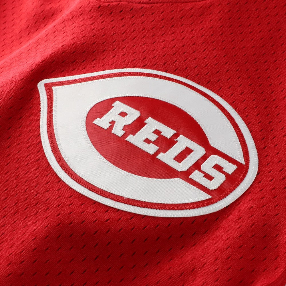 Barry Larkin Cincinnati Reds Authentic Batting Practice Jersey Red | Mitchell & Ness