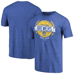 Milwaukee Brewers Hometown Collection Barrel Men T-Shirt Royal