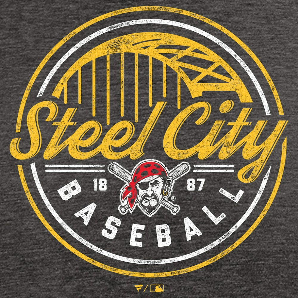 Pittsburgh Pirates Hometown Collection Steel City T-Shirt Black