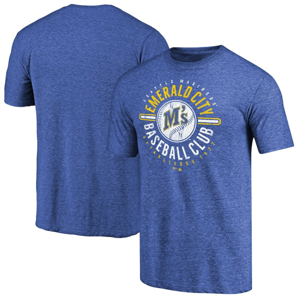Seattle Mariners Hometown Collection Emerald City T-Shirt Royal