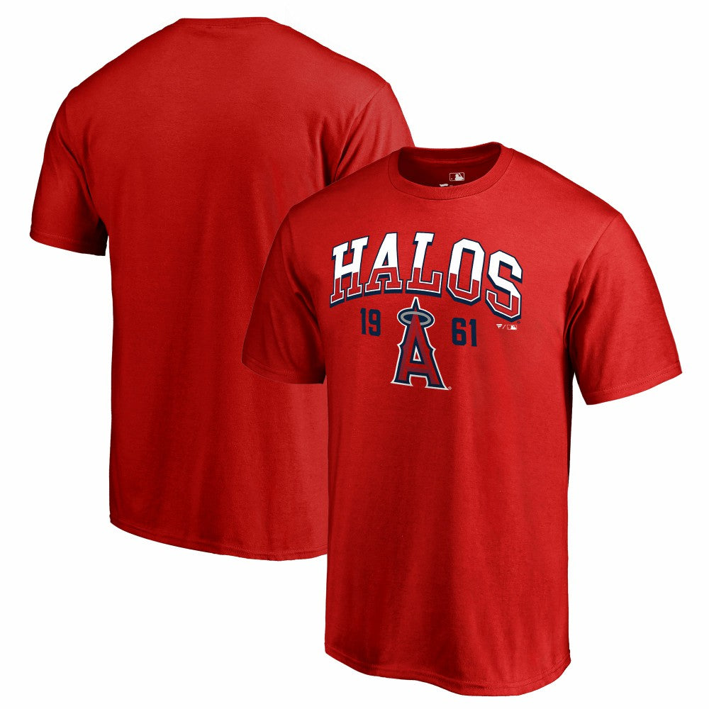 Los Angeles Angels Hometown Collection Halos T-Shirt Red