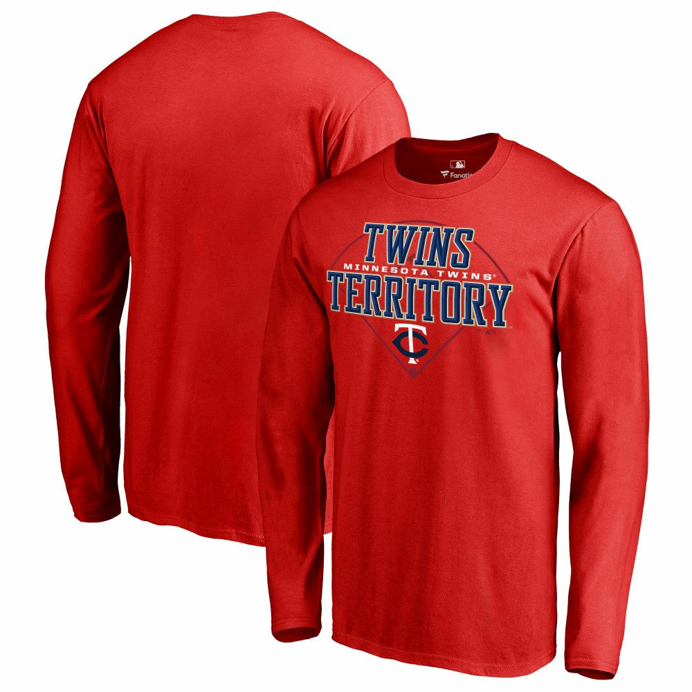 Minnesota Twins Hometown Collection Twins Territory Long Sleeve T-Shirt Red