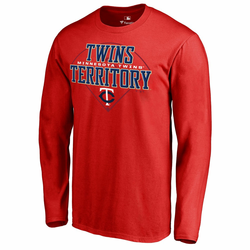 Minnesota Twins Hometown Collection Twins Territory Long Sleeve T-Shirt Red