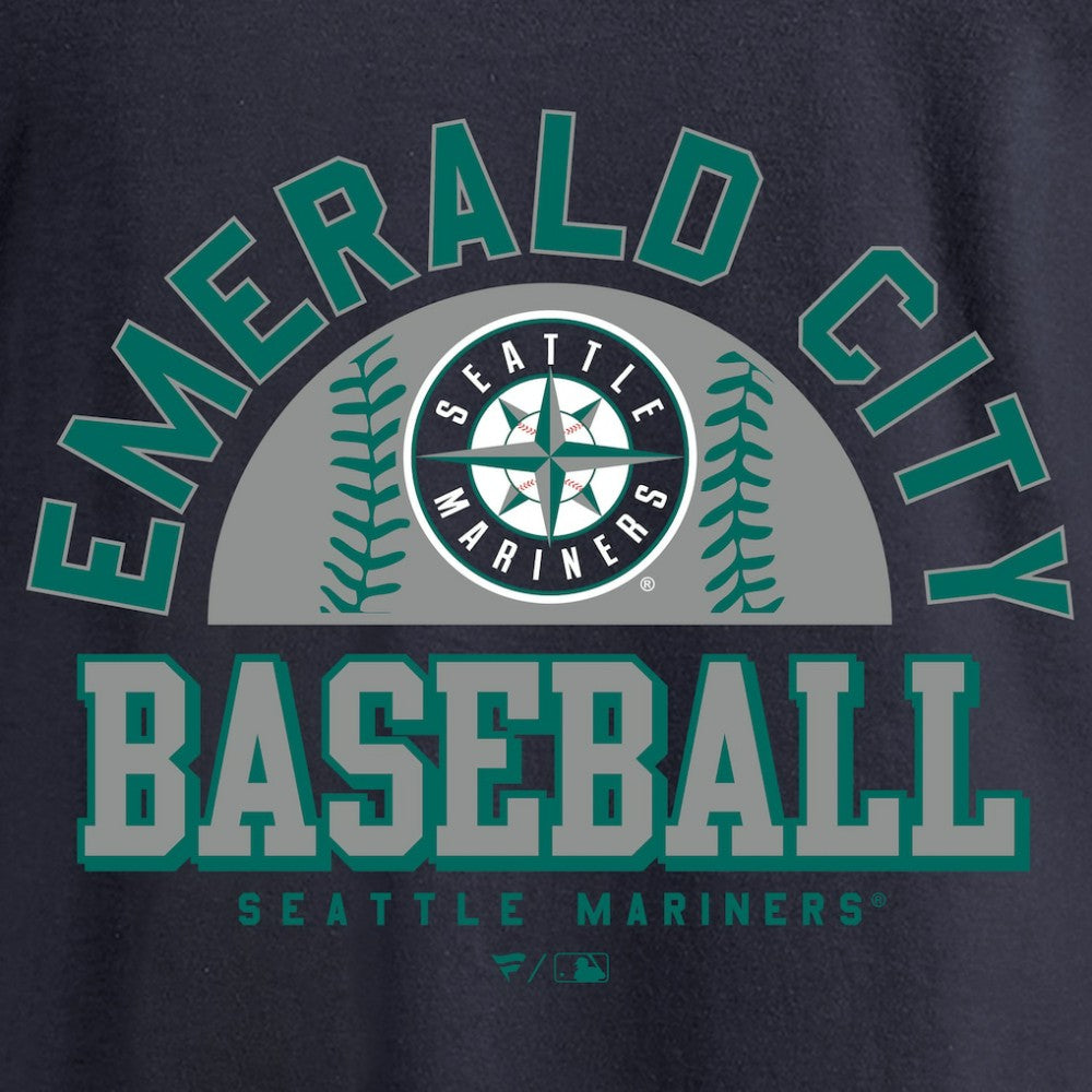 Seattle Mariners Hometown Collection Cascadia Long Sleeve T-Shirt Navy