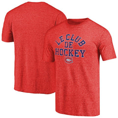 Montreal Canadiens Hometown Collection Le Club Tri-Blend T-Shirt Red