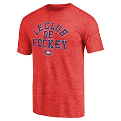 Montreal Canadiens Hometown Collection Le Club Tri-Blend T-Shirt Red
