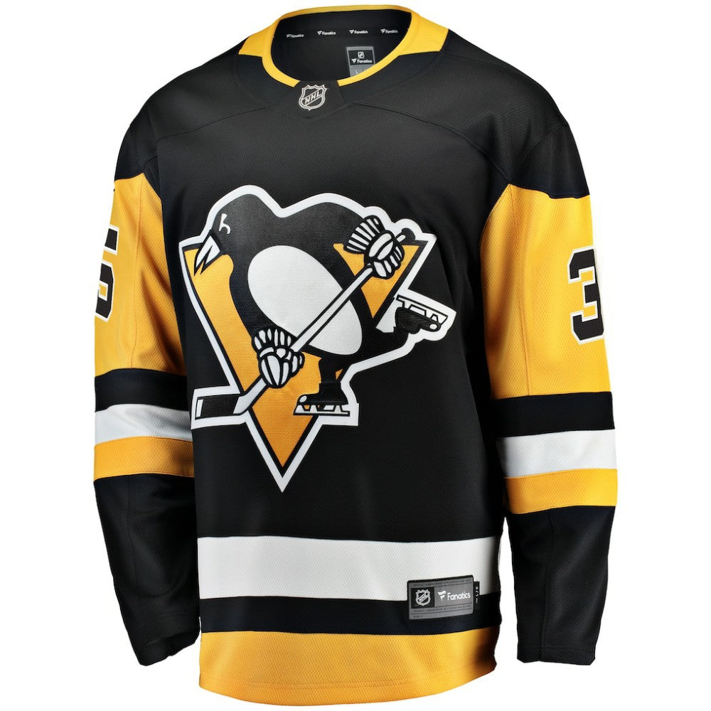 Tristan Jarry Pittsburgh Penguins Fanatics Home Breakaway Player Jersey Black