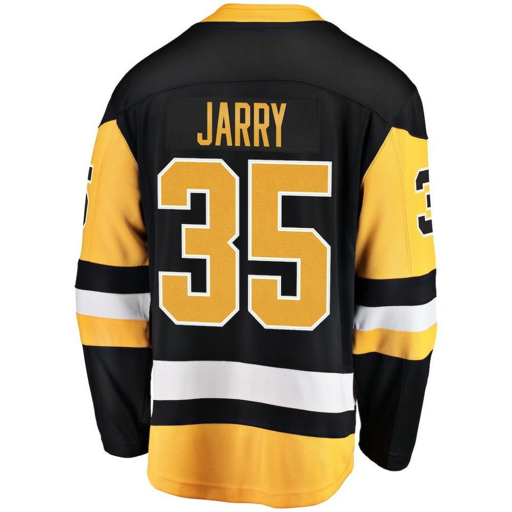 Tristan Jarry Pittsburgh Penguins Fanatics Home Breakaway Player Jersey Black