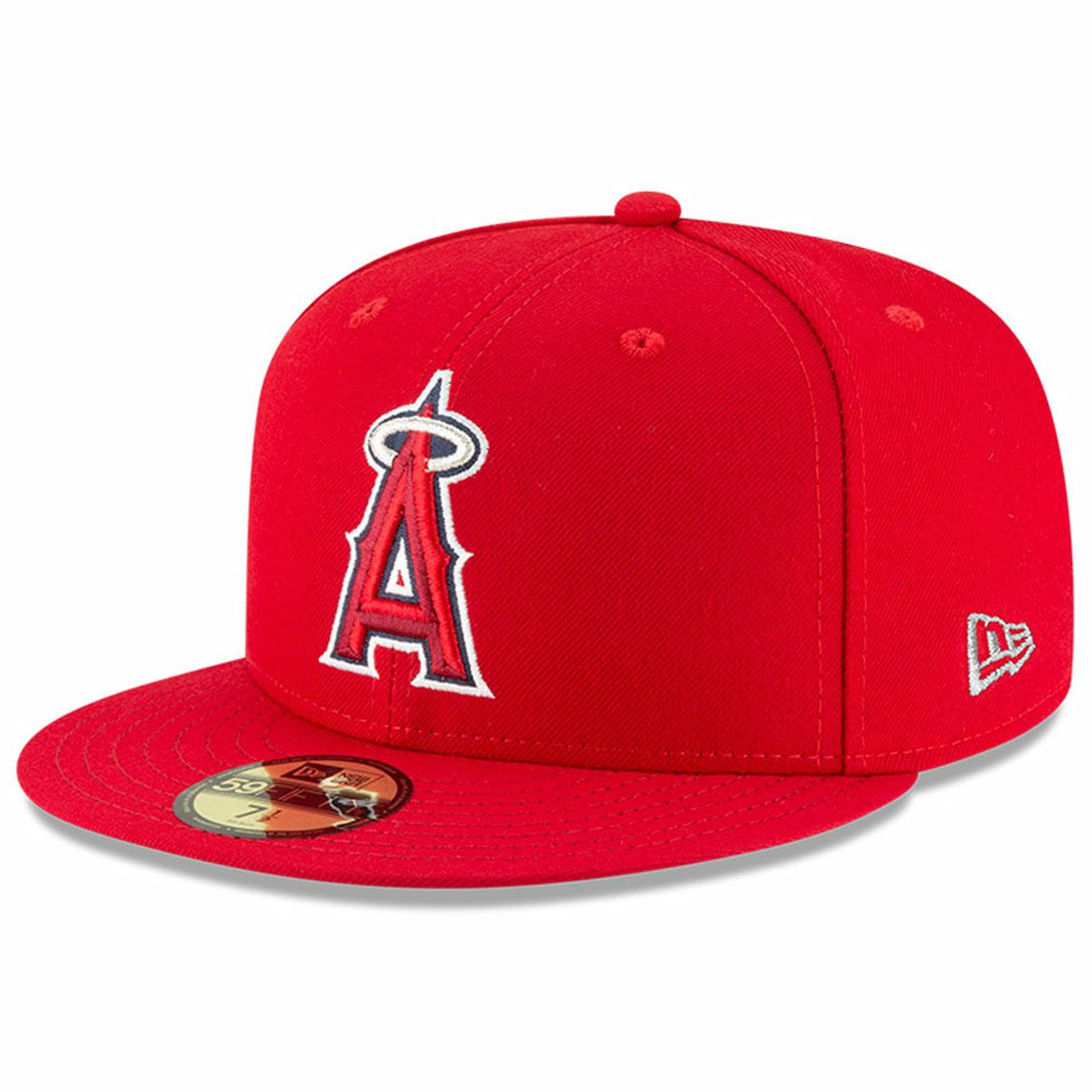 Los Angeles Angels Game Authentic Collection On-Field 59FIFTY Fitted Hat Red | New Era