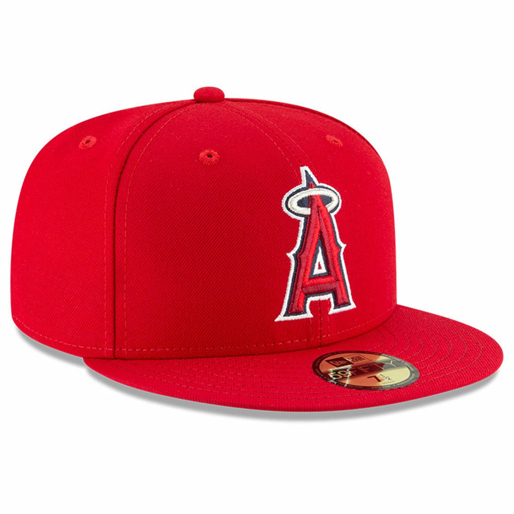 Los Angeles Angels Game Authentic Collection On-Field 59FIFTY Fitted Hat Red | New Era