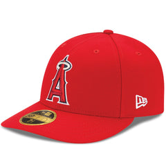 Los Angeles Angels Alt Authentic Collection On-Field Low Profile 59FIFTY Fitted Hat Red | New Era