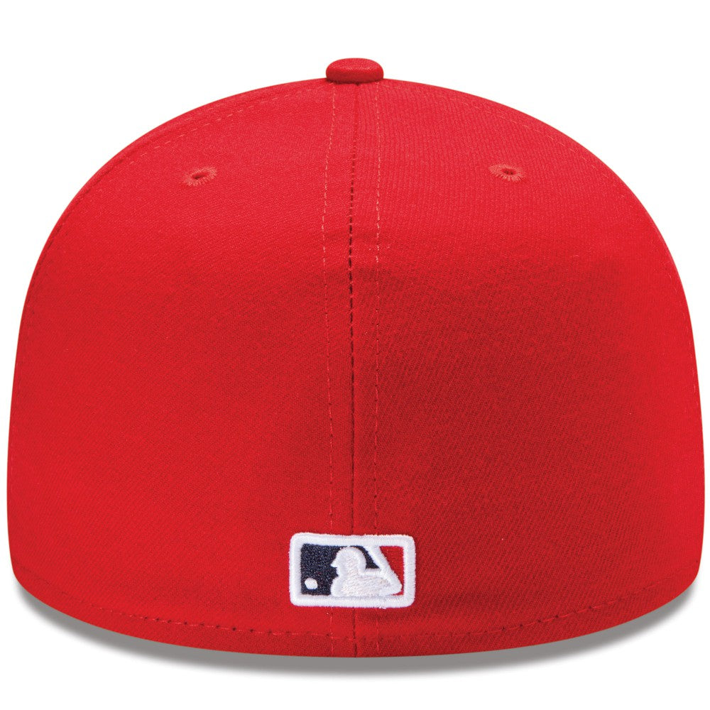 Los Angeles Angels Alt Authentic Collection On-Field Low Profile 59FIFTY Fitted Hat Red | New Era
