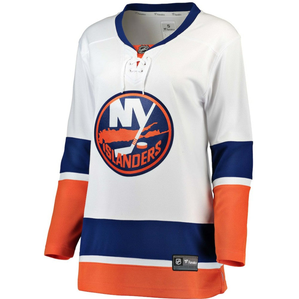 New York Islanders Fanatics Women's Away Breakaway Jersey White