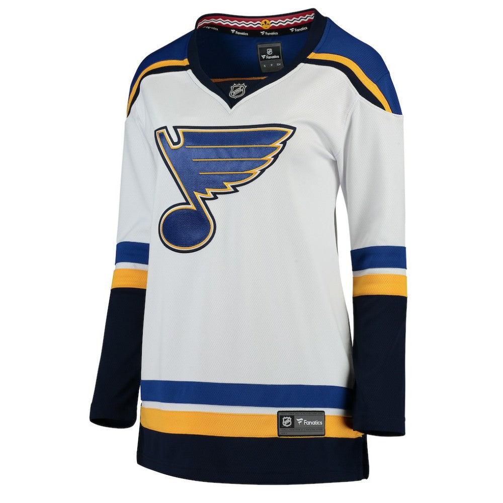 St. Louis Blues Fanatics Women's Away Breakaway Jersey White