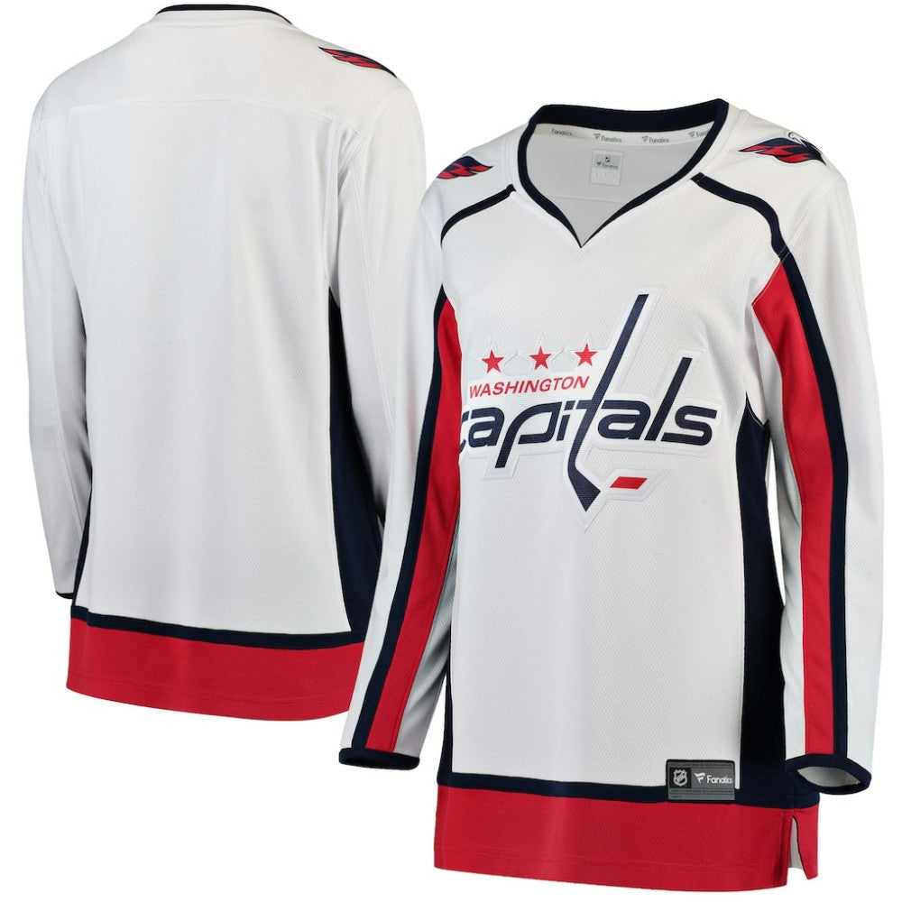 Washington Capitals Fanatics Women's Away Breakaway Jersey White
