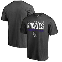 Colorado Rockies Win Stripe T-Shirt Ash