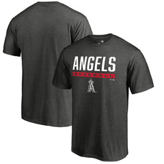Los Angeles Angels Win Stripe T-Shirt Ash
