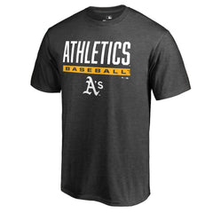 Athletics Win Stripe T-Shirt Ash