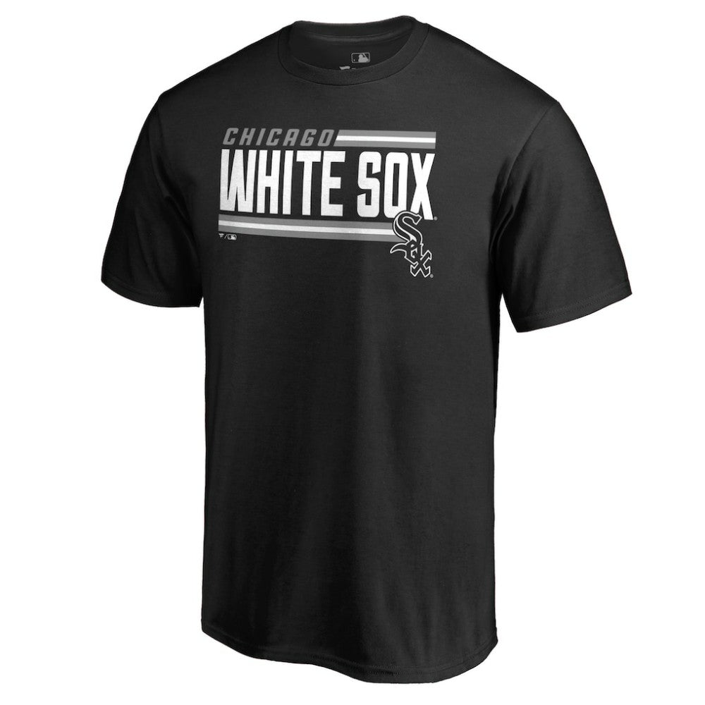 Chicago White Sox Onside Stripe T-Shirt Black