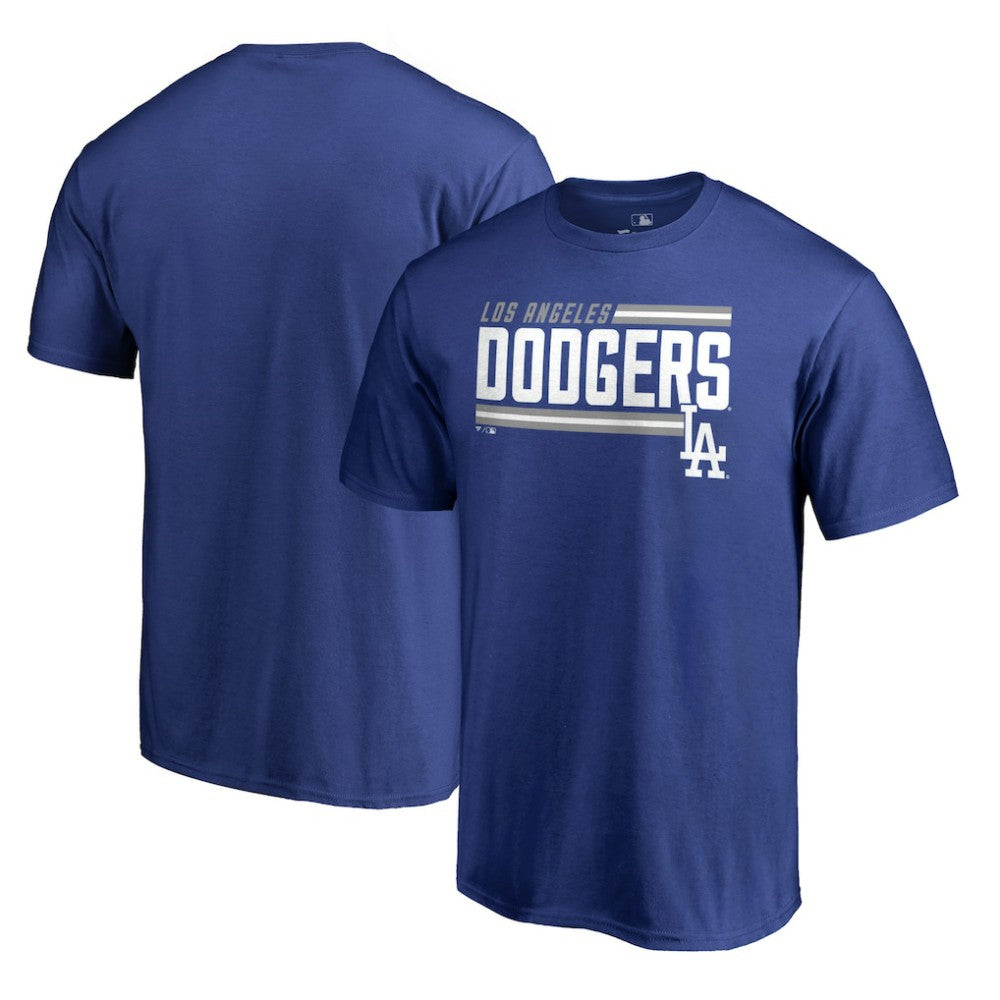 Los Angeles Dodgers Onside Stripe T-Shirt Royal