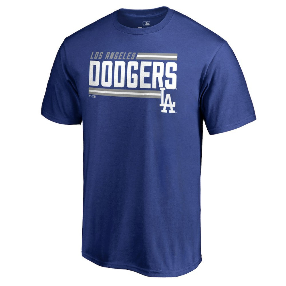 Los Angeles Dodgers Onside Stripe T-Shirt Royal