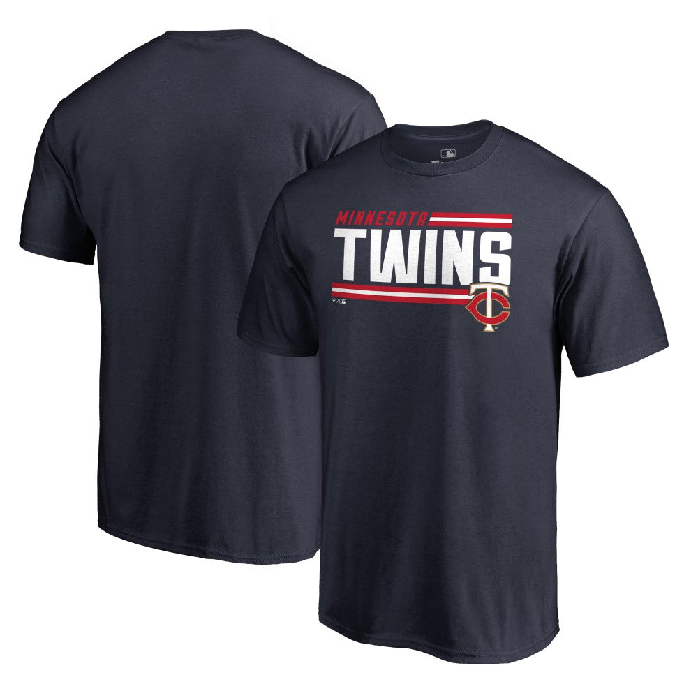 Minnesota Twins Onside Stripe T-Shirt Navy