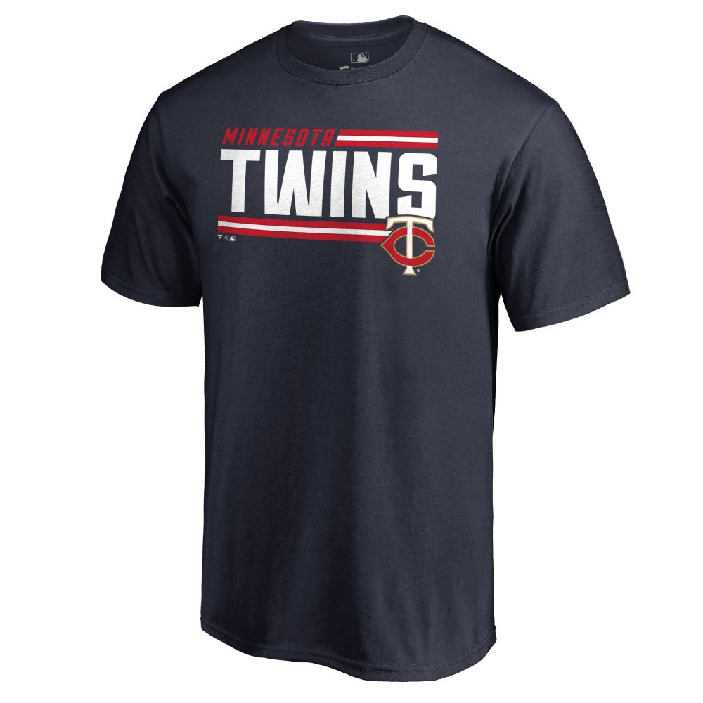 Minnesota Twins Onside Stripe T-Shirt Navy