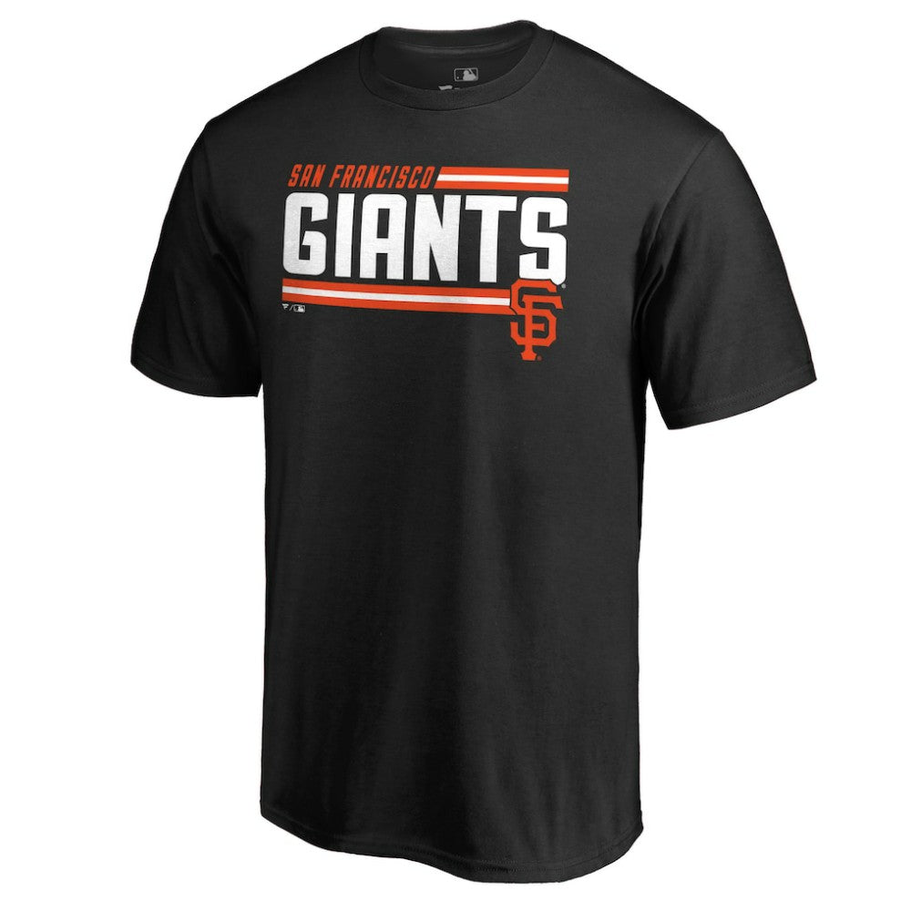 San Francisco Giants Onside Stripe T-Shirt Black