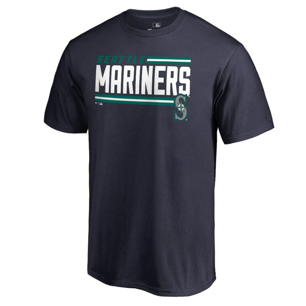 Seattle Mariners Onside Stripe T-Shirt Navy