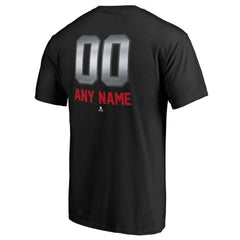 New York Rangers Personalized Midnight Mascot T-Shirt Black