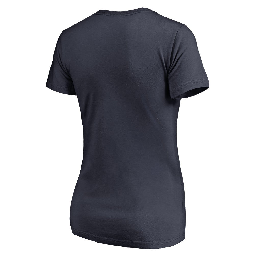 California Angels Women's Core Wahconah V-Neck T-Shirt Navy