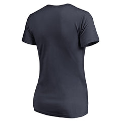 California Angels Women's Core Wahconah V-Neck T-Shirt Navy