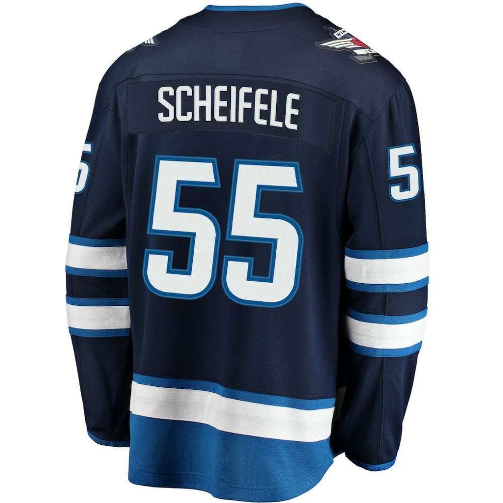 Mark Scheifele Winnipeg Jets Fanatics Breakaway Replica Jersey Navy