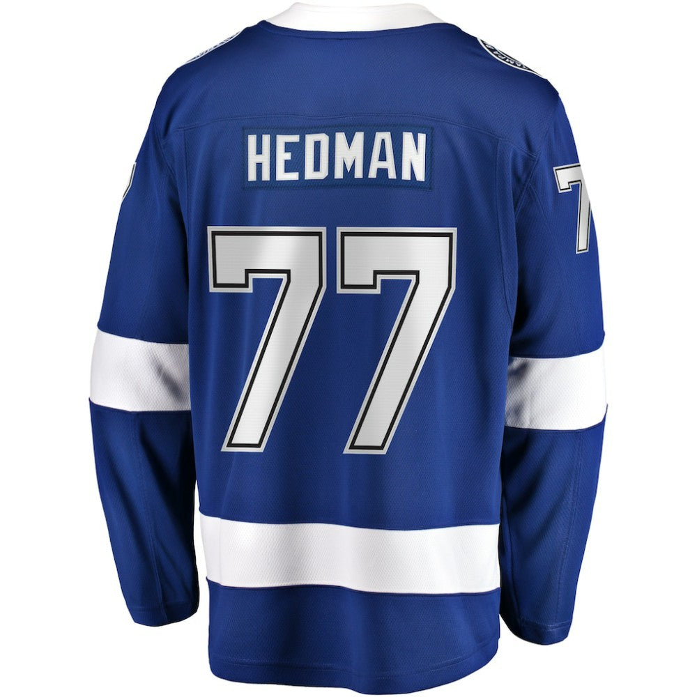 Victor Hedman Tampa Bay Lightning Fanatics Breakaway Jersey Blue