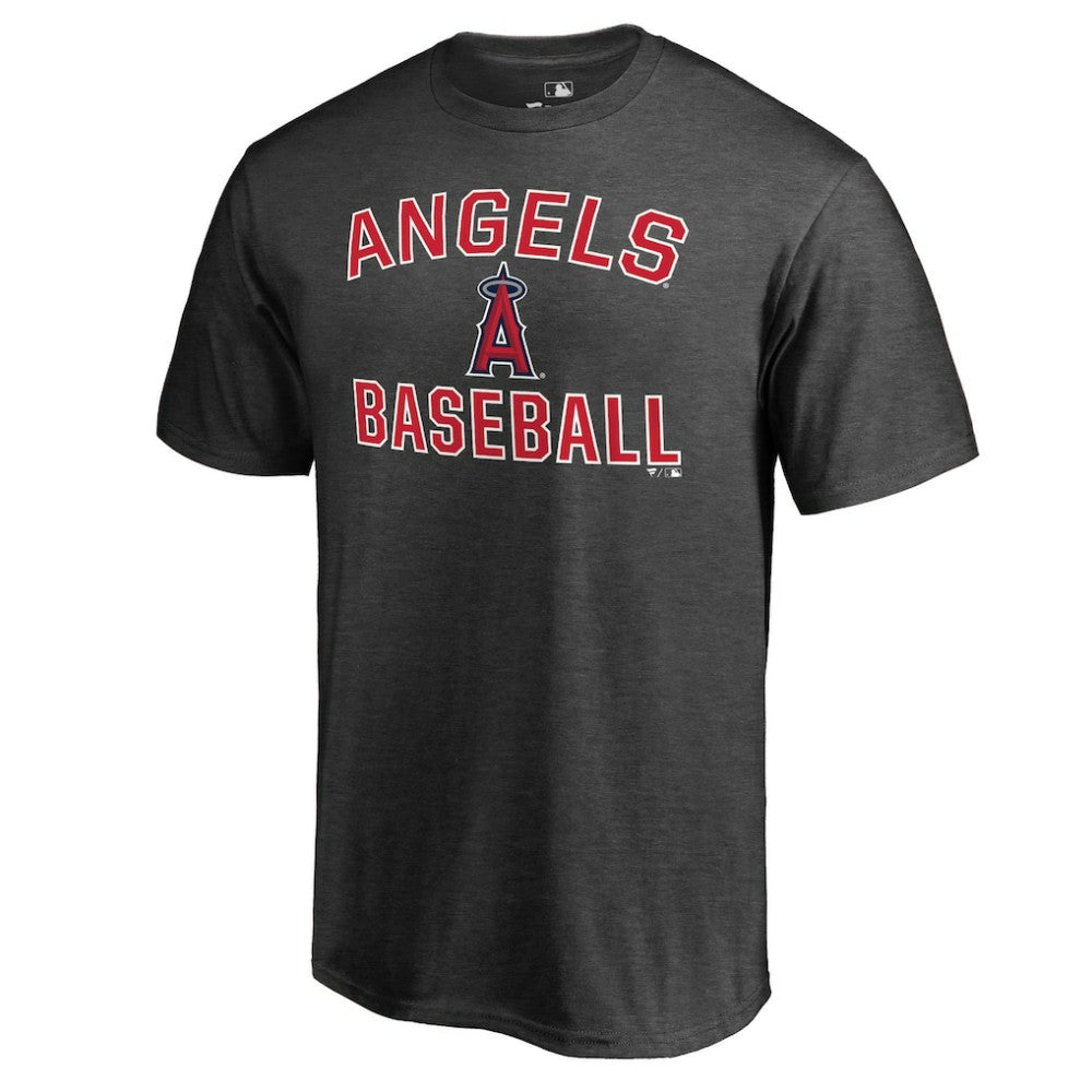 Los Angeles Angels Core Basics Victory Arch T-Shirt Heathered Gray