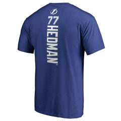 Victor Hedman Tampa Bay Lightning Backer T-Shirt Blue