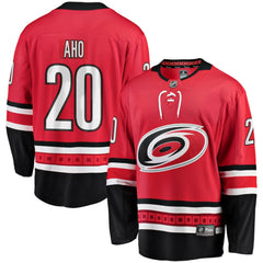Sebastian Aho Carolina Hurricanes Fanatics Alternate Breakaway Player Jersey Red