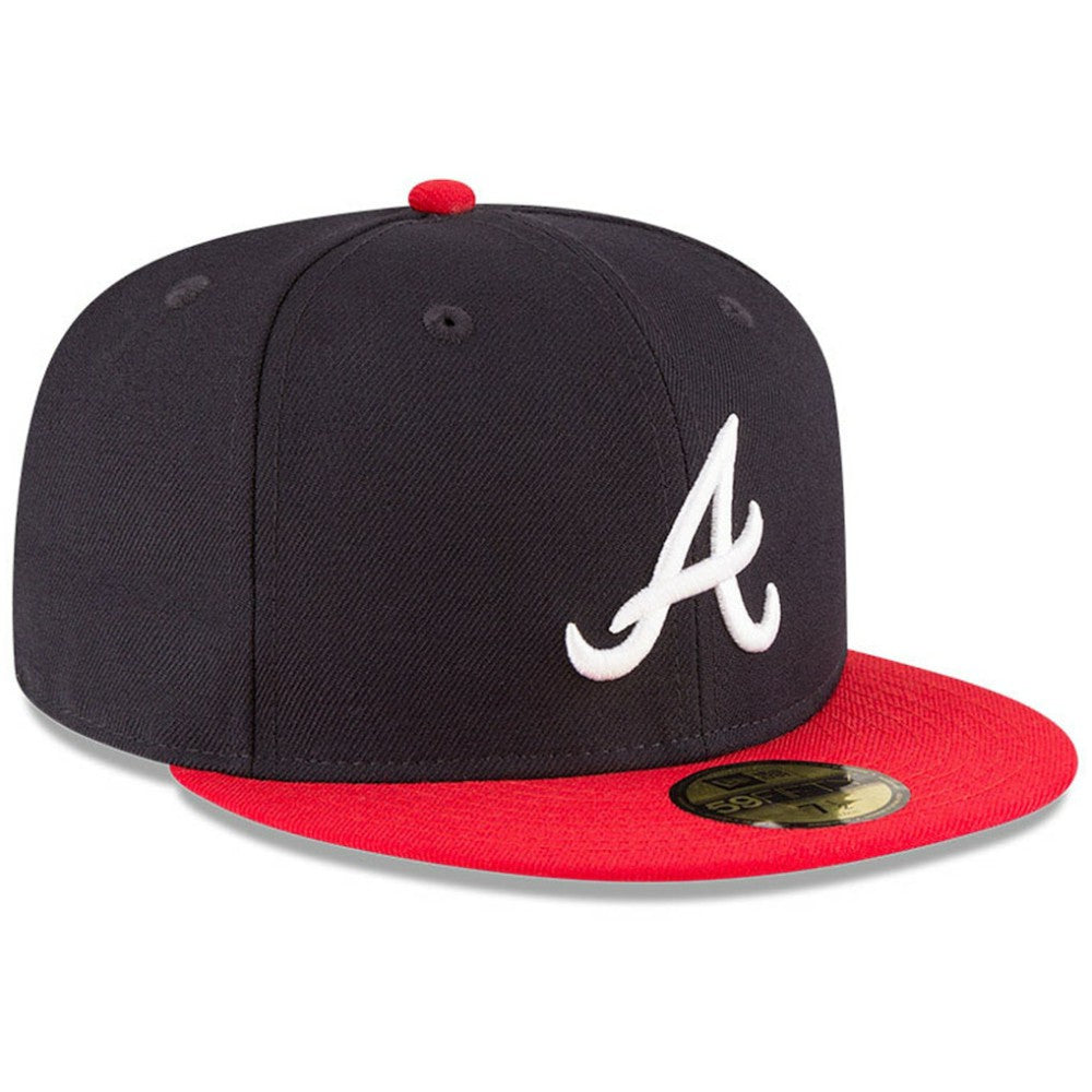 Atlanta Braves 1995 World Series Wool 59FIFTY Fitted Hat Navy | New Era