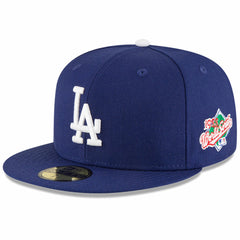 Los Angeles Dodgers 1988 World Series Wool 59FIFTY Fitted Hat Navy | New Era