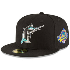 Florida Marlins 1997 World Series Wool 59FIFTY Fitted Hat Black | New Era