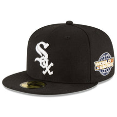 Chicago White Sox 2005 World Series Wool 59FIFTY Fitted Hat Black | New Era