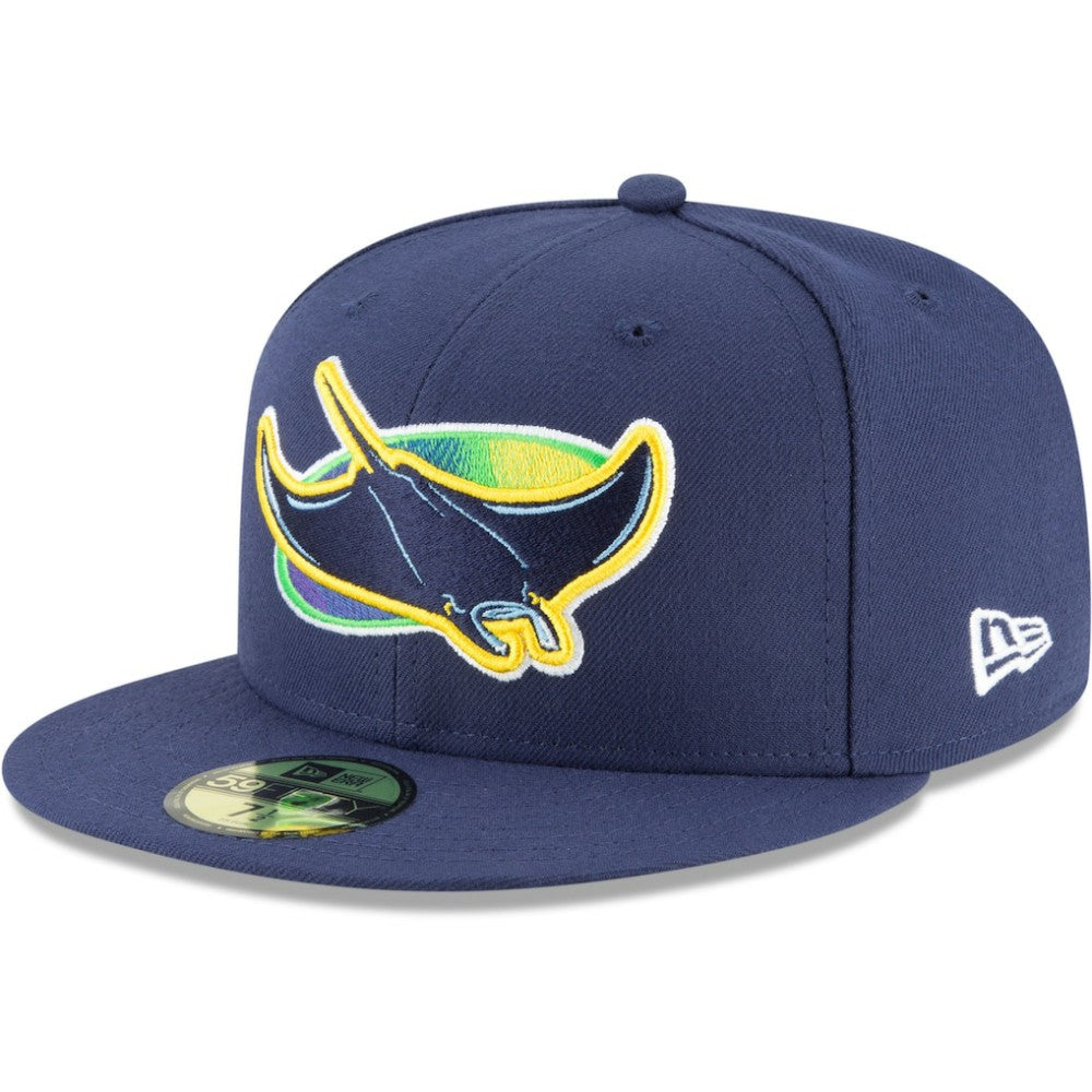Tampa Bay Rays Alternate Authentic Collection On-Field 59FIFTY Fitted Hat Navy | New Era