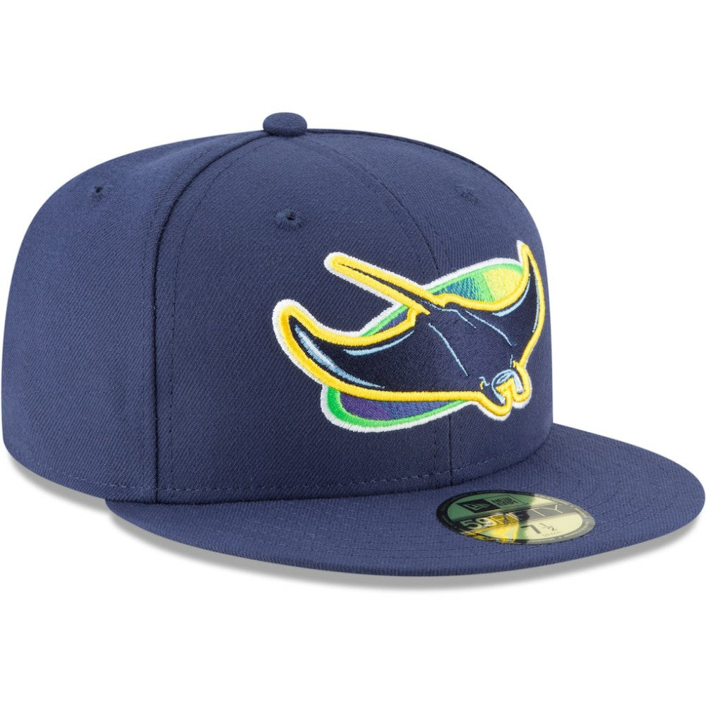 Tampa Bay Rays Alternate Authentic Collection On-Field 59FIFTY Fitted Hat Navy | New Era