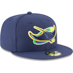 Tampa Bay Rays Alternate Authentic Collection On-Field 59FIFTY Fitted Hat Navy | New Era