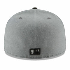 Los Angeles Dodgers Two-Tone 59FIFTY Fitted Hat Gray/Black | New Era
