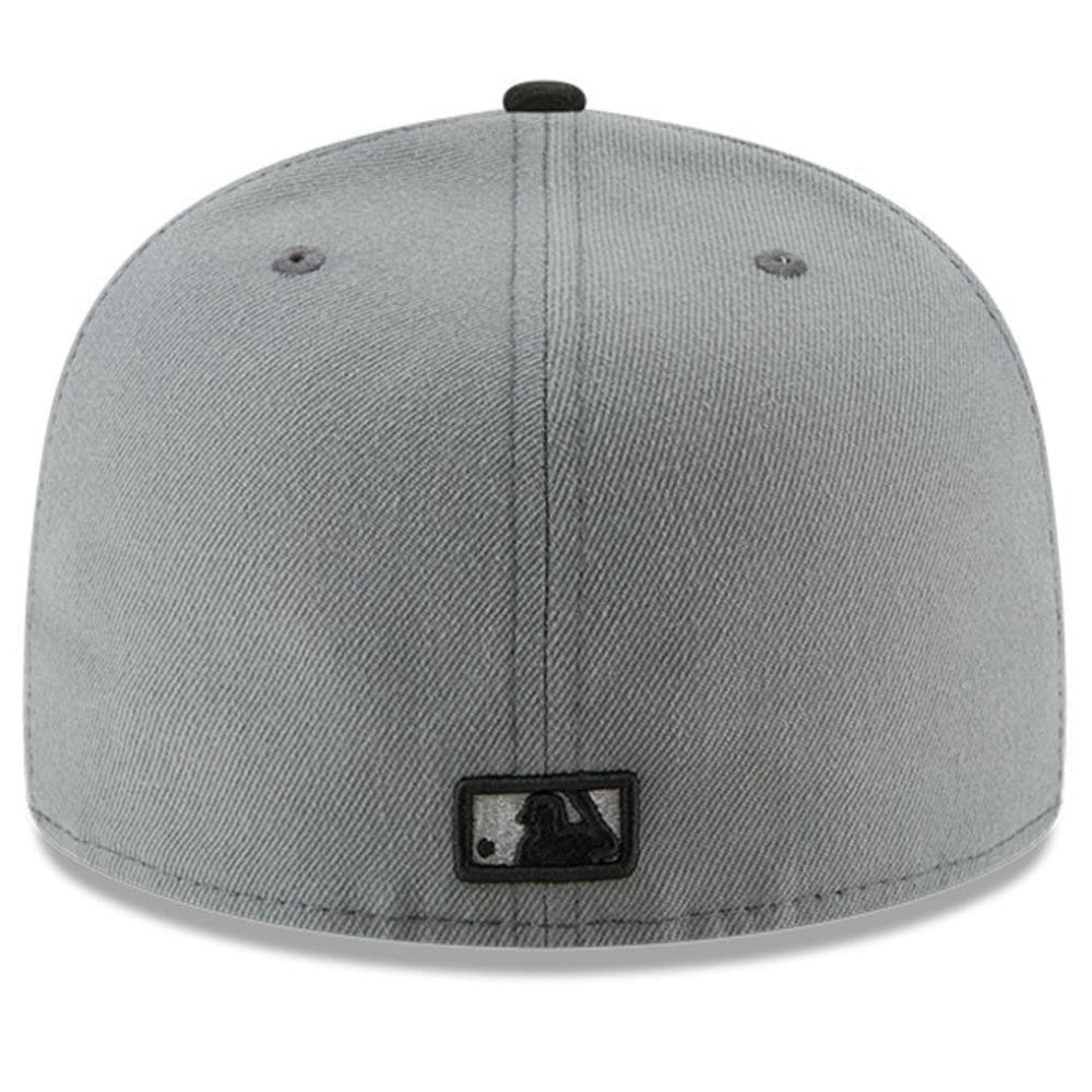 Boston Red Sox Two-Tone 59FIFTY Fitted Hat Gray/Black | New Era