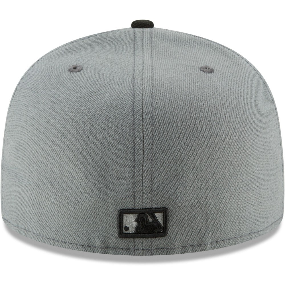 New York Yankees Two-Tone 59FIFTY Fitted Hat Gray/Black | New Era