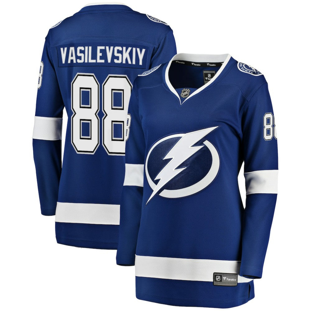 Andrei Vasilevskiy Tampa Bay Lightning Fanatics Women's Breakaway Player Jersey Blue